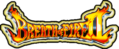 Breath of Fire II logo for Super Nintendo